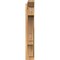 Ekena Millwork Balboa Slat Smooth Outlooker, Western Red Cedar, 5 1/2"W x 24"D x 36"H OUT06X24X36BOA06SWR - alternate 3